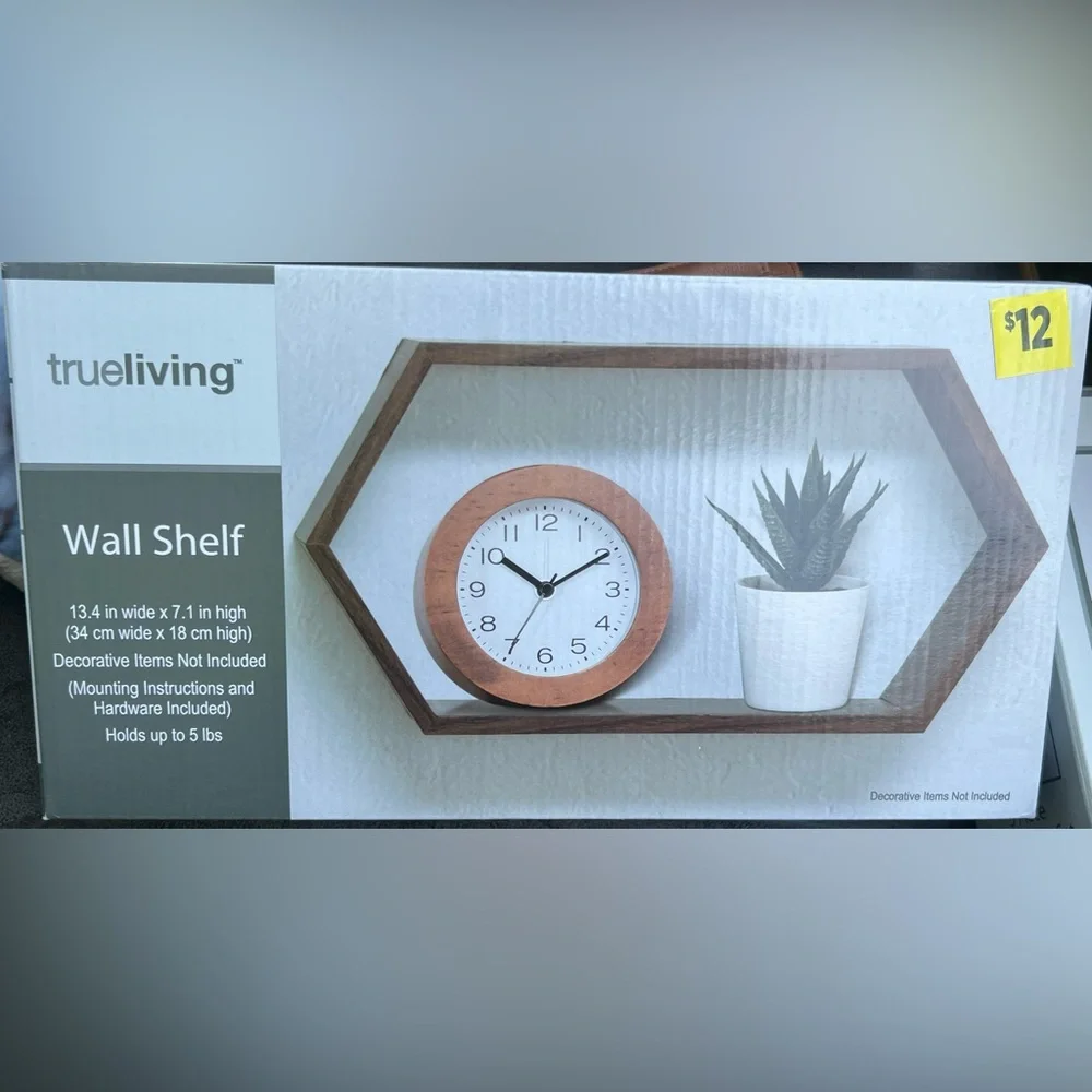 Brown Wall Shelf